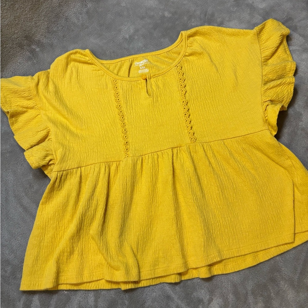 OshKosh B'gosh Sunny Yellow Button Top